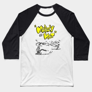 Krazy Kat Baseball T-Shirt